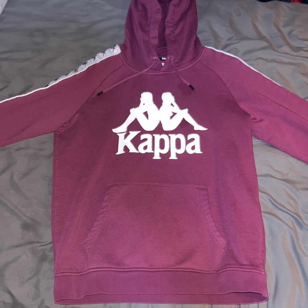 Kappa Hoodie Dark Red ‼️